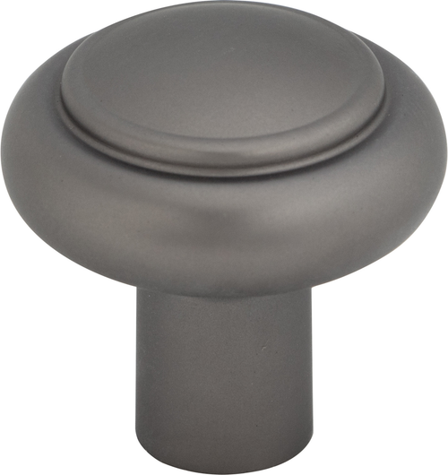 Regent's Park Clarence Knob 1 1/4 Inch Ash Gray TK3110AG