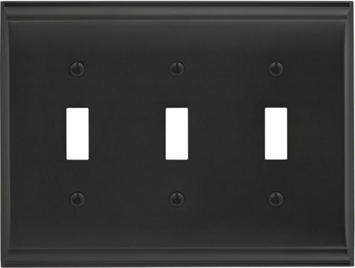 Candler 3 Toggle Wall Plate BP36502
