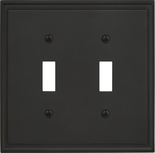 Mulholland 2 Toggle Wall Plate BP36515