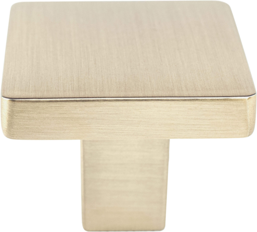 Contemporary Advantage One Champagne Square Knob 0952-10CZ-P