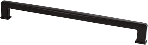 Subtle Surge 12'' CC Matte Black Appliance Pull 1269-1055-P