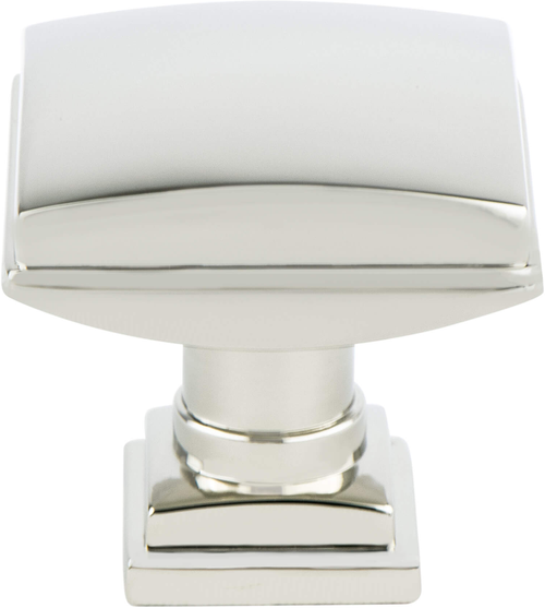 Tailored Traditional Polished Nickel Knob 1274-1014-P