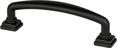 Tailored Traditional 96mm CC Matte Black Pull 1281-1055-P