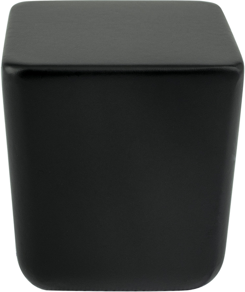 Mini Black Large Square Knob 1343-1055-C