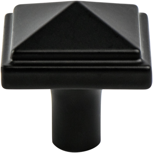 Rhapsody Black Pyramid Knob 3049-155-P