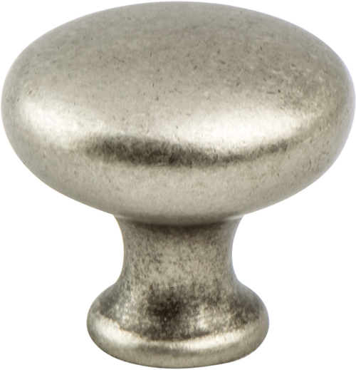 Traditional Advantage Four Weathered Nickel Mushroom Knob 9352-10WN-P