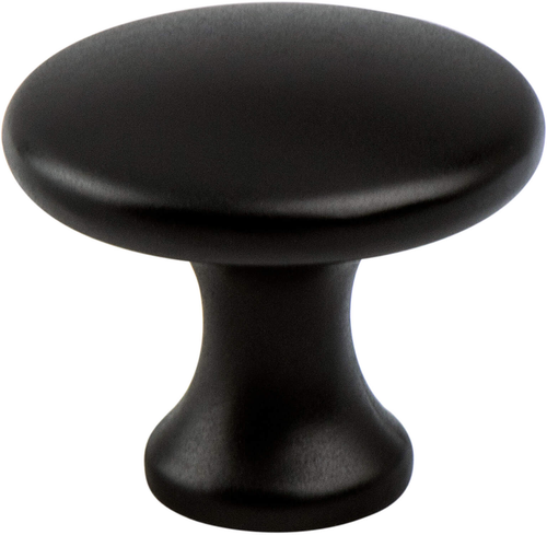 Contemporary Advantage Five Matte Black Narrow Round Knob 9431-1055-P