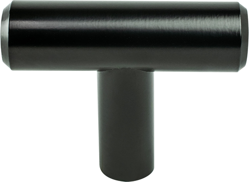 Transitional Advantage Two Black T-Bar Knob 9547-2055-P