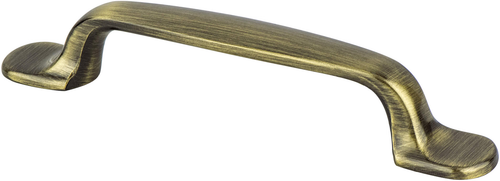 Euro Moderno 96mm CC Brushed Antique Brass Pull 9721-1BAB-P
