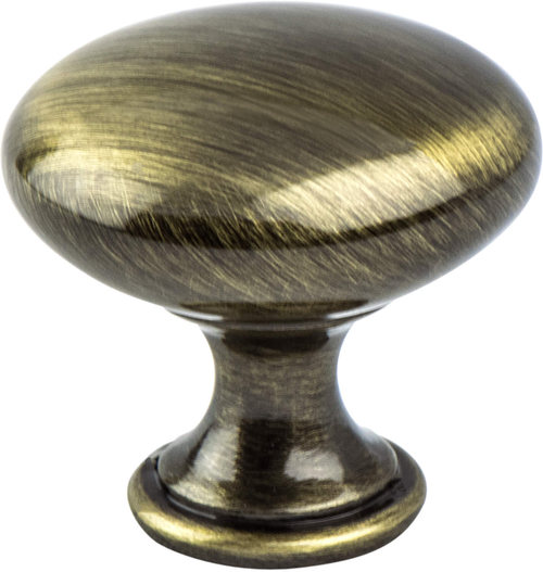 Euro Moderno Brushed Antique Brass Knob 9724-1BAB-P