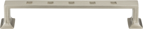 Craftsman Modern Pull 5 1/2'' cc Brushed Nickel 215-BRN