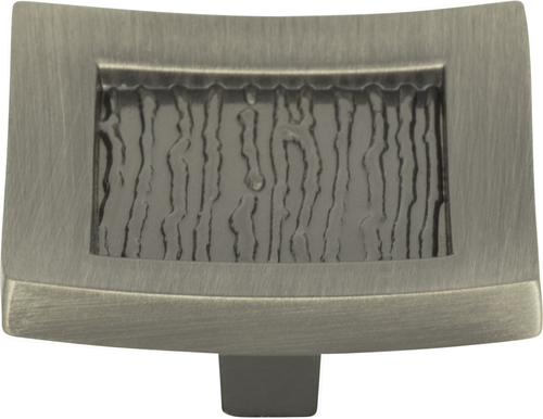 Primitive Square Knob 1 1/2'' Brushed Nickel 270-BRN