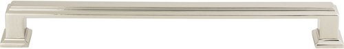 Sutton Place Pull 7 9/16'' cc Polished Nickel 293-PN