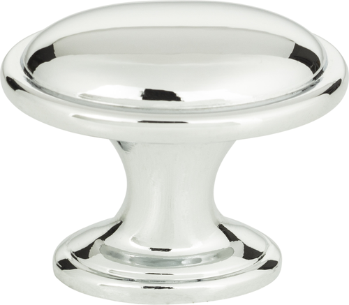 Austen Oval Knob 1 5/16'' Polished Chrome 316-CH