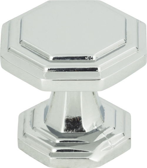 Dickinson Octagon Knob 1 1/4'' Polished Chrome 319-CH