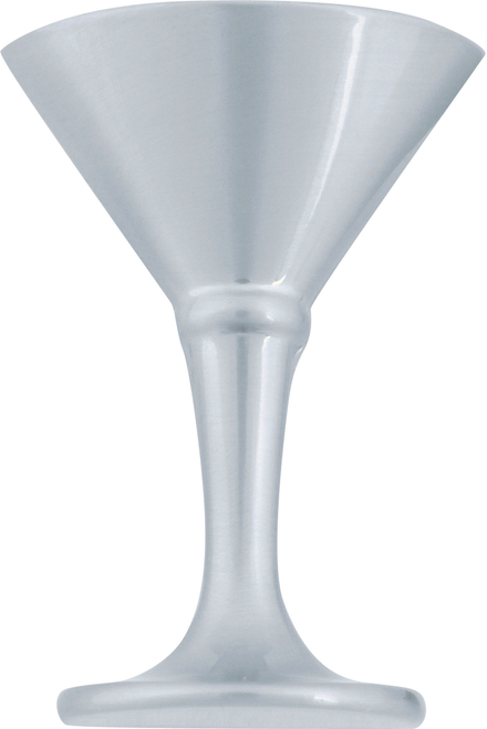Limited Editions Martini Glass Knob 2'' Brushed Nickel 4009-BRN