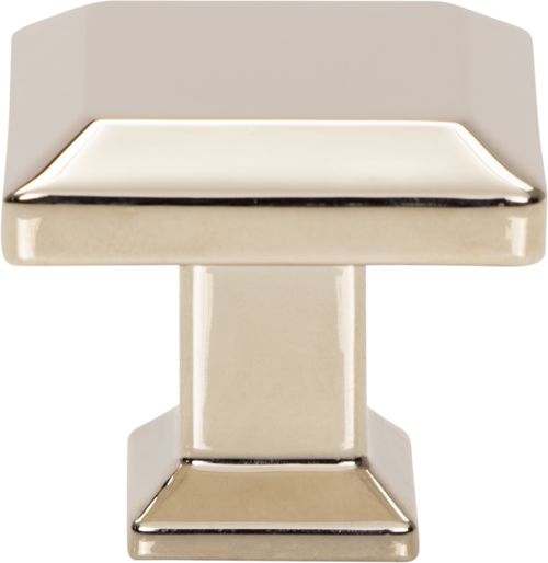 Sweetbriar Lane Square Knob 1 1/4'' Polished Nickel A660-PN