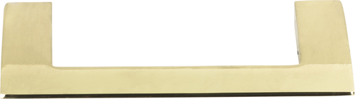 Angled Drop Pull 3 3/4'' cc French Gold A905-FG