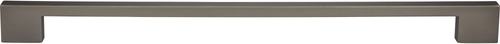 Thin Square Appliance Pull 18'' cc Slate AP12-SL