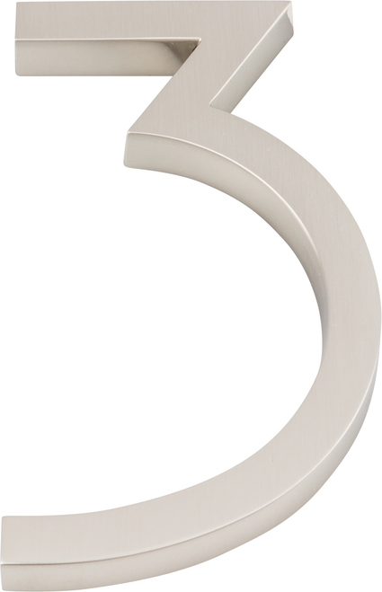 Modern Avalon #3 6'' Brushed Nickel AVN3-L-BRN