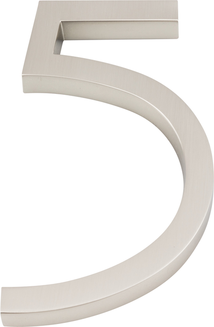 Modern Avalon #5 6'' Brushed Nickel AVN5-L-BRN