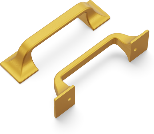 Forge Collection Pull 3'' cc Brushed Golden Brass Finish H076700-BGB