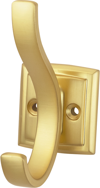 Dover Collection Hook 3/4'' cc Brushed Golden Brass Finish H078774BGB