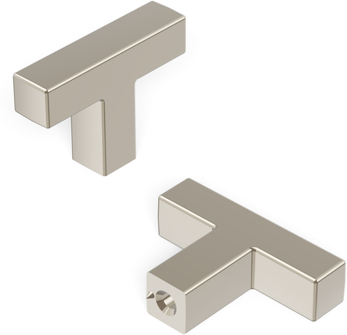 Skylight Collection T-Knob 1-5/8'' x 3/8'' Polished Nickel Finish HH079668-14
