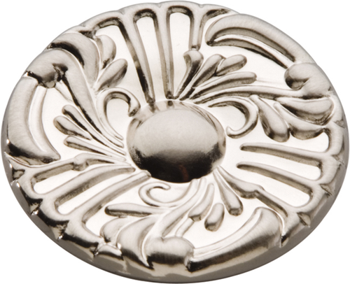 Cavalier Collection Knob 1-1/2'' Diameter Satin Nickel Finish P119-SN