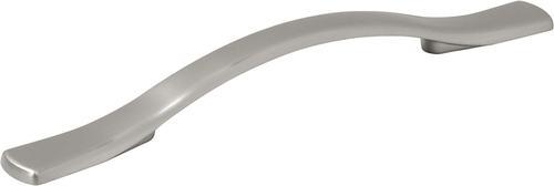 Euro-Contemporary Collection Pull 5-1/16'' cc Satin Nickel Finish P2165-SN