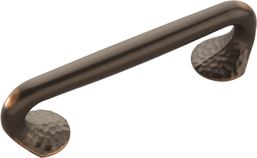 Craftsman Collection Pull 3-3/4'' cc Oil-Rubbed Bronze Highlighted Finish P2173-OBH