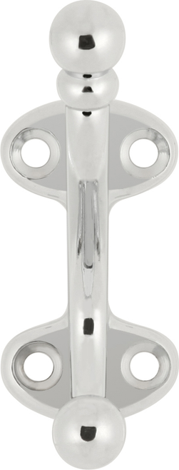 Hooks Collection Coat Hook Double 5/8'' cc Chrome Finish P25029-CH