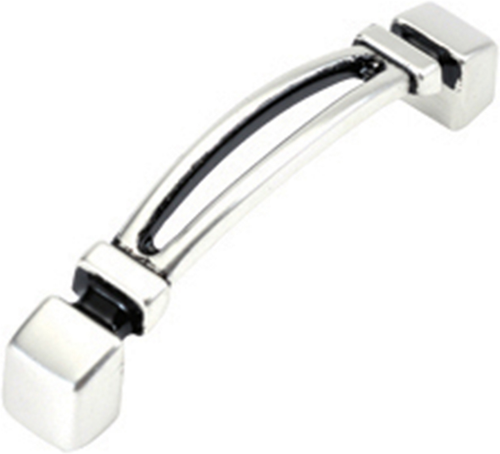 Burke Collection Pull 3'' cc Satin Antique Silver Finish P3571-SAS