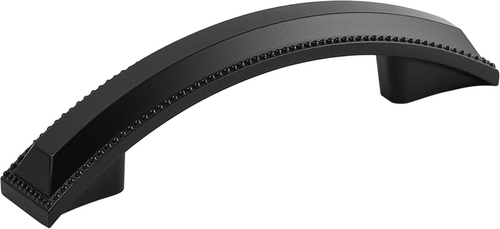 Altair Collection Pull 3'' & 3-3/4'' cc Matte Black Finish P3601-MB