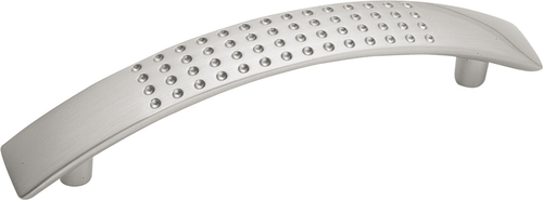 Metropolis Collection Pull 3-3/4'' cc Satin Nickel Finish PA0223-SN