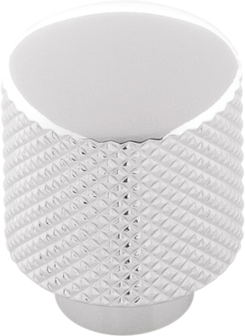 Verge Collection Knob 7/8'' diam Chrome Finish B076864-CH