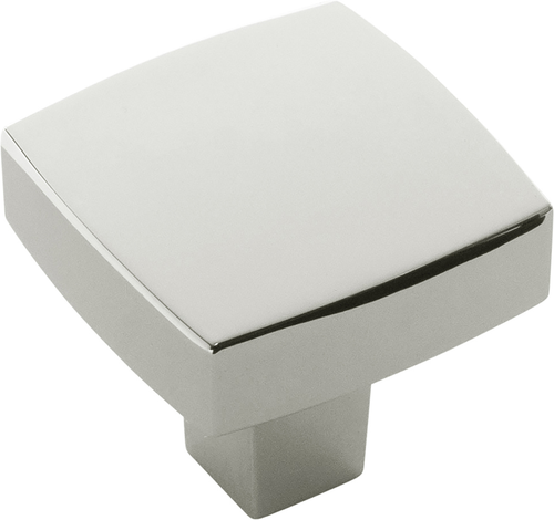 Coventry Collection Knob 1-1/4'' Square Polished Nickel Finish B07798614