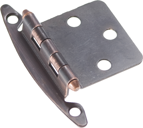 Hinge Flush Surface Face Frame Free Swinging Vintage Bronze Finish P139-VB