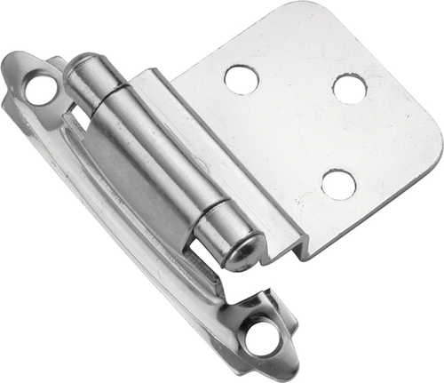 Hinge 3/8'' Inset Surface Face Frame Self-Close Chrome Finish P143-26