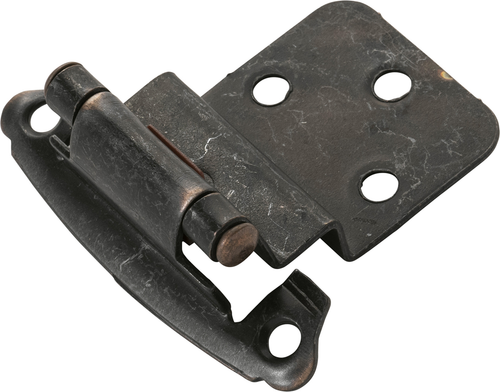 Hinge 3/8'' Inset Surface Face Frame Self-Close Oil-Rubbed Bronze Highlighted Finish P243-OBH