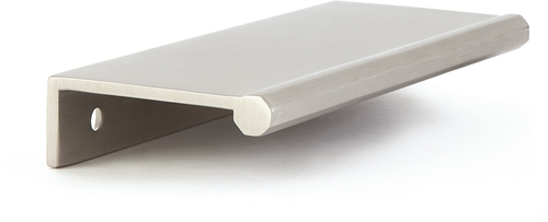 Baker Edge Pull, Brushed Nickel, 4'' cc, 5-1/4'' Overall 10021-BN