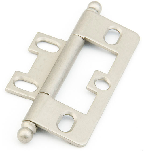 Hinge, Ball Tip Non-Mortise, Distressed Nickel 1100B-DN