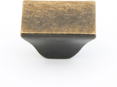 Vinci Knob, Rectangle, Antique Bronze, 1-1/4'' 814-AZ