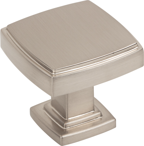 Renzo 1-1/4'' diam Square Knob 141SN