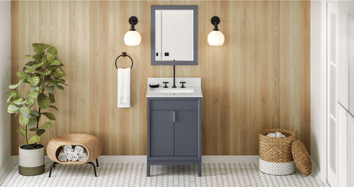 Theodora 24'' Blue Steel Vanity VN2THE-24-BS-NT