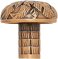 Key Largo Knob Museum Gold Finish 7780/1