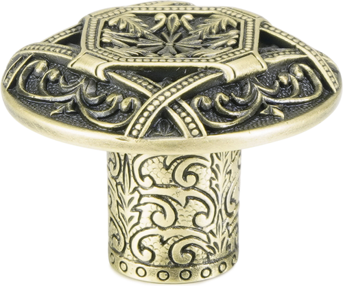 Portsmouth Knob 1-1/4'', Burnish Brass 7978BB