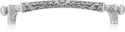 6'' cc Glendale Court Pull Matte Silver Finish 8398MS