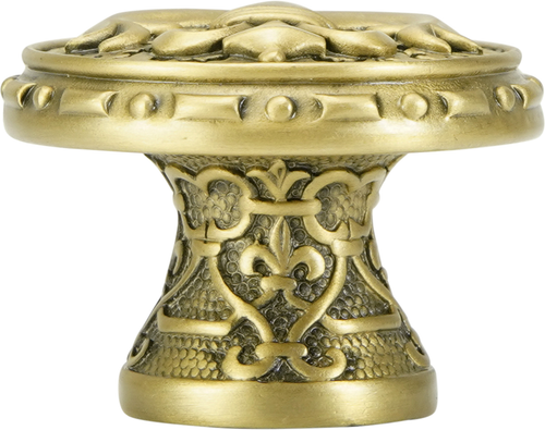 Fleur De Lis Knob, Florentine Gold 8537FG