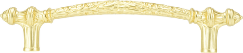 Belleview 6'' cc Pull, Satin Gold Plate 8636SG
